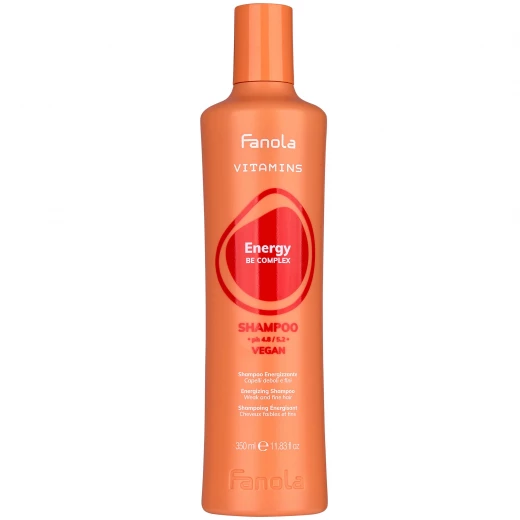 Fanola Vitamins Energy Be Complex Vegan Energizing Shampoo 350ml Fanola Vitamins Energy Be Complex Vegan Energizing Shampoo 350ml