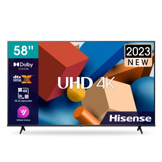 تلفزيون فائق الوضوح 58 بوصة 4K, من هايسينس تلفزيون فائق الوضوح 58 بوصة 4K, من هايسينس