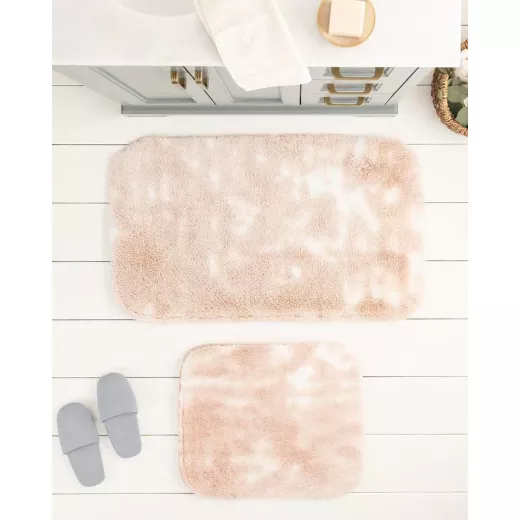 Madame Coco  Damien 2-Piece Bath Mat - beige - 50x80 cm - Madame COCO - Image 2