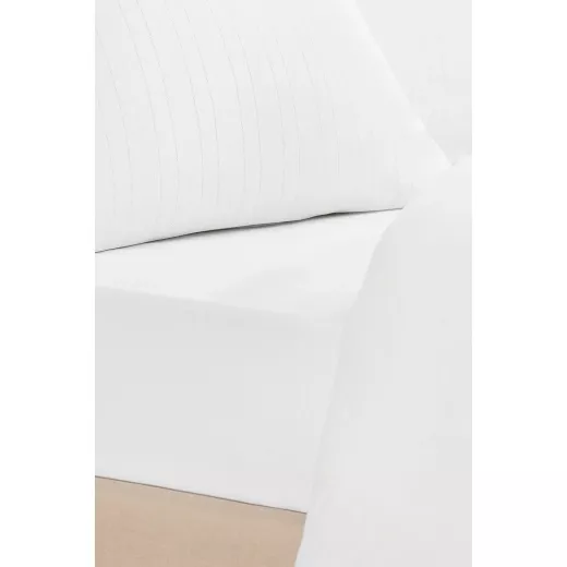 طقم غطاء لحاف مزدوج , ابيض ,مدام كوكو - مدام كوكو - Image 5