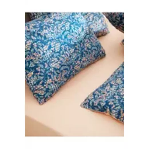 طقم غطاء لحاف مطبوع , ازرق داكن , من مدام كوكو - مدام كوكو - Image 3