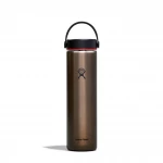 Hydro Flask Trail Series 24 oz. Wide Mouth Lightweight Insulated Bottle, OBSIDIAN - Hydro Flask