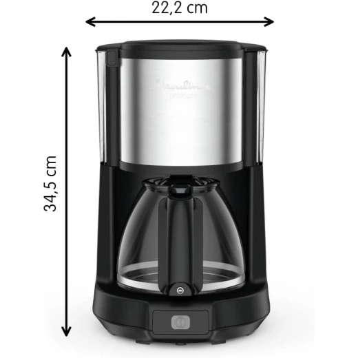 Moulinex FG370811 Freestanding Semi-auto manual drip coffee maker 15 cups Black - MOULINEX - Image 7