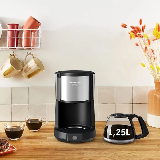 Moulinex FG370811 Freestanding Semi-auto manual drip coffee maker 15 cups Black - MOULINEX - Image 3