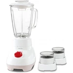 MOULINEX Glass Jar Super Blender Triple'Ax - 500W, Gridner, Grater, LM255027 - MOULINEX