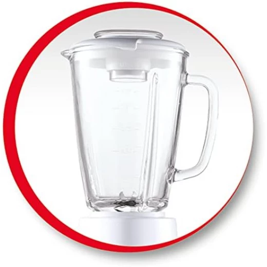 MOULINEX Glass Jar Super Blender Triple'Ax - 500W, Gridner, Grater, LM255027 - MOULINEX - Image 2