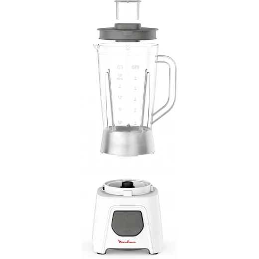 Moulinex Blendeo Blender With Grinder, 1.5 L, 450 W, White - LM2B21EG - MOULINEX - Image 2