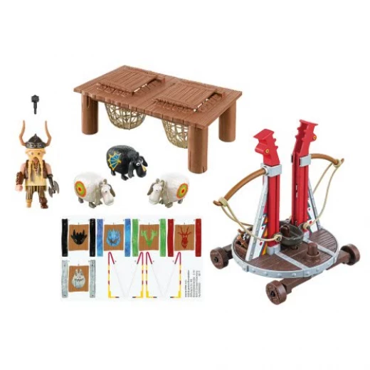 Playmobil Dragons Gobber The Belch With Sheep Sling - Playmobil - Image 3