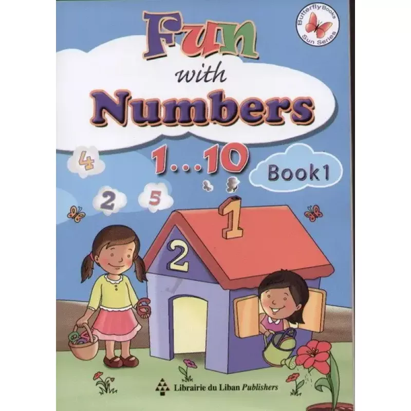المرح مع الأرقام 1-10 - كتاب 1
