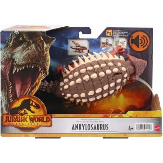 Mattel Jurassic World Roar Strikers Triceratops Dinosaur Action Figure - Jurassic World - Image 2