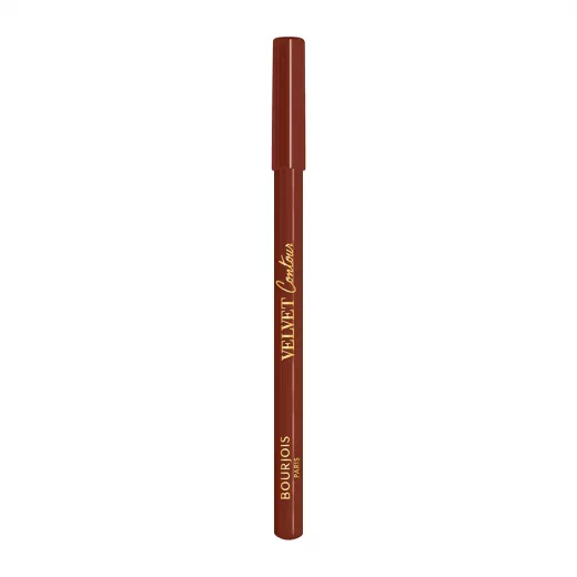 Bourjois Velvet Contour Lip Liner 12 Brunette Creamy Matte Finish Long Lasting Lip Makeup - Bourjois - Image 4