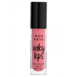 Mon Reve Ruj Inky Lips Matte Lipstick Shade 17 Long Lasting Liquid Makeup for Bold Lips