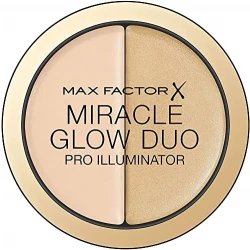Max Factor Miracle Glow Duo, Pro Illuminator, 10 LIGHT, 11 g