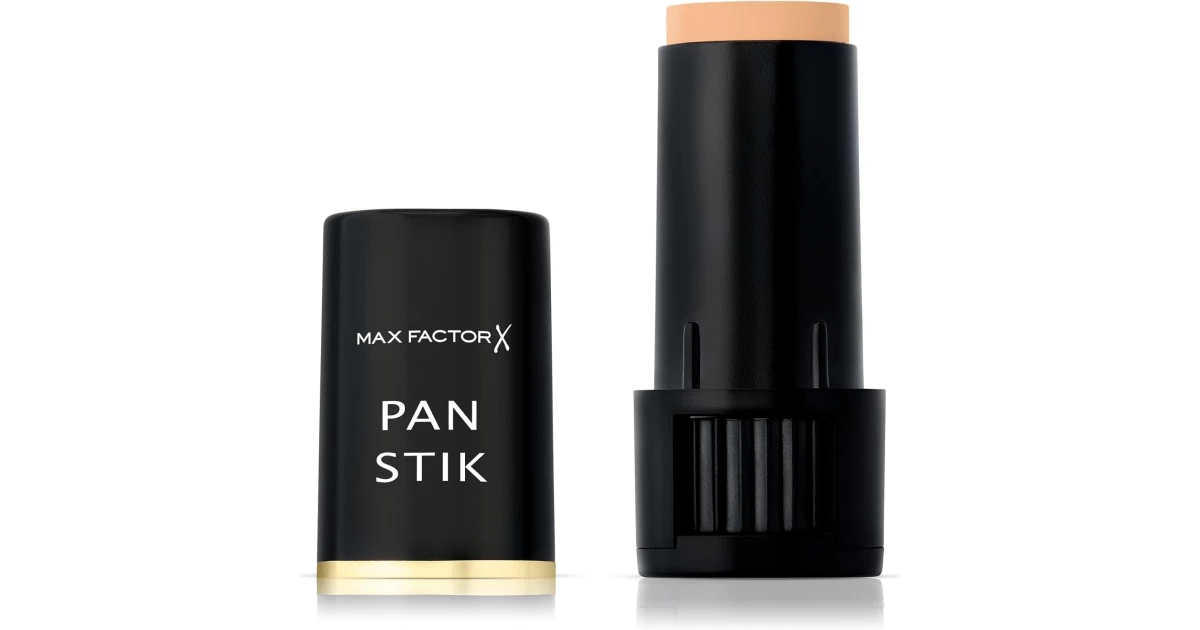 3x Max Factor Pan Stik Foundation In 13 Nouveau Beige – Je 9 G, Für Normale Bis Trockene Haut