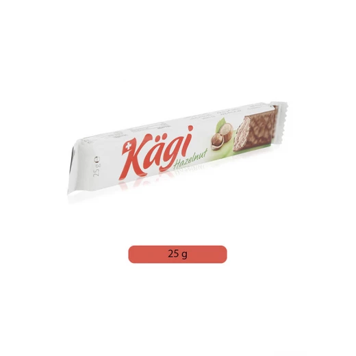 كاجي- شوكولاتة بندق اصبع واحد 25 جم كاجي- شوكولاتة بندق اصبع واحد 25 جم