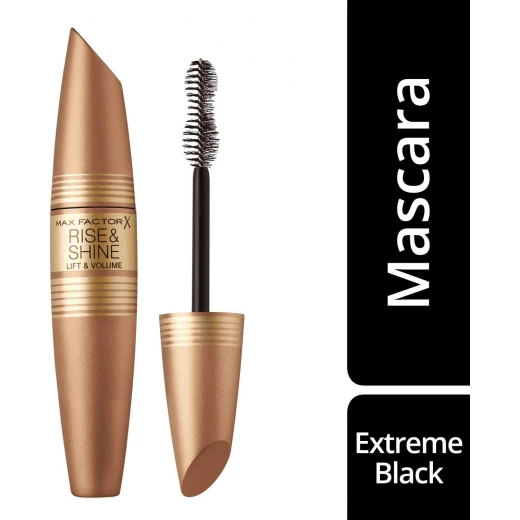 Max Factor Rise & Shine Extreme Black Volumizing Mascara Lash Lift Makeup 12 ml - Max Factor - Image 8