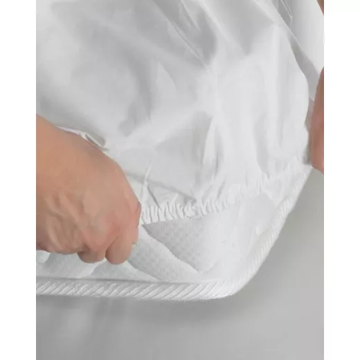ملاءة إلويز رانفورس مقاس فردي مقاس إضافي, أبيض, من مدام كوكو - مدام كوكو - Image 2
