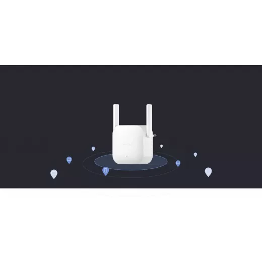 موسع نطاق الواي فاي من Xiaomi، بسرعة 300 ميجابت في الثانية، DVB4398GL - أبيض - شاومي - Image 2