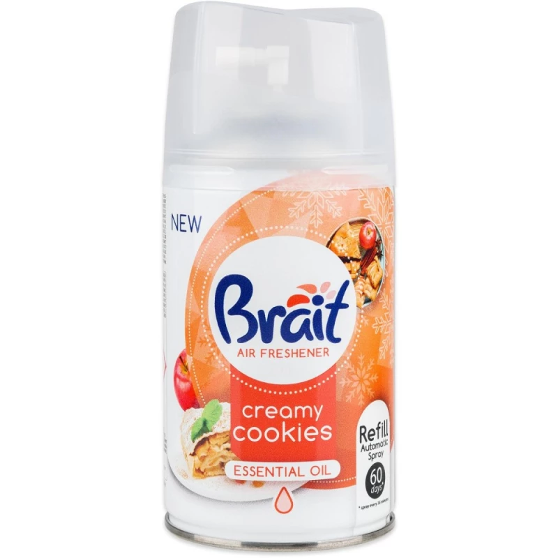 برايت - بديل معطر الجو بالكوكيز الكريمية 250 مل - بريت روم