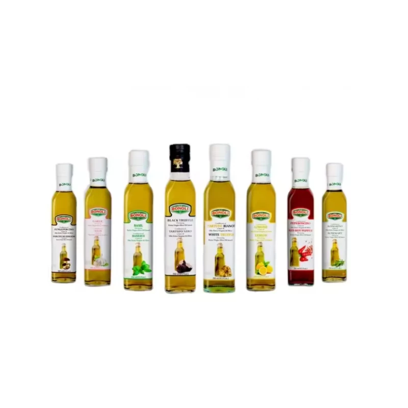 بونولي زيت زيتون طبيعي معطر وفول السمسم 250 مل - BONNI