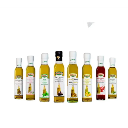 زيت الزيتون العطري Bonoli مع الفلفل الحار 250 مل للطبخ والتوابل المعبأة في زجاجات زيت الزيتون العطري Bonoli مع الفلفل الحار 250 مل للطبخ والتوابل المعبأة في زجاجات