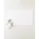 Madame Coco Charles Foot Towel, White, 50x80 cm - Madame COCO
