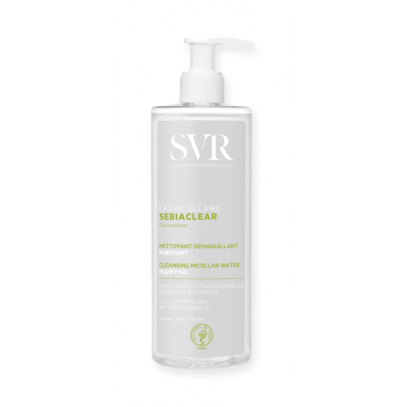 SEBIACLEAR Micellar Water for Oily & Acne-Prone Skin - SVR