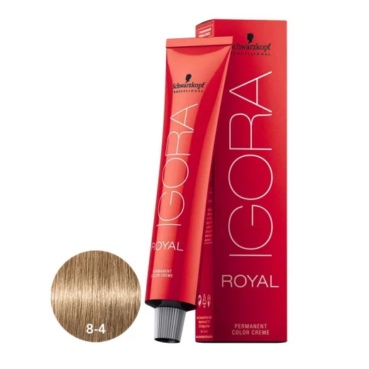 Schwarzkopf Igora Royal 8-4 Light Blonde Beige 60ml Schwarzkopf Igora Royal 8-4 Light Blonde Beige 60ml