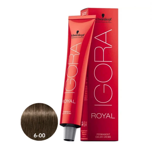 Schwarzkopf Igora Royal 6-00 Dark Blonde Natural Extra 60ml Schwarzkopf Igora Royal 6-00 Dark Blonde Natural Extra 60ml