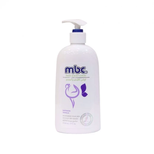 MBC Lotion for hands and body with lavender 500 ml MBC Lotion for hands and body with lavender 500 ml