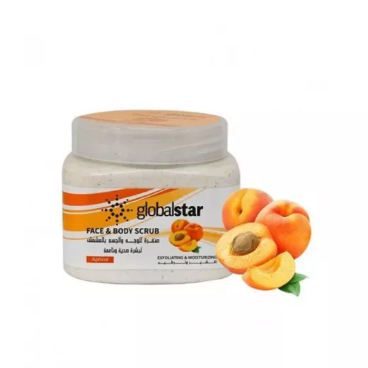 Global Star Apricot Face & Body Scrub 500ml Global Star Apricot Face & Body Scrub 500ml