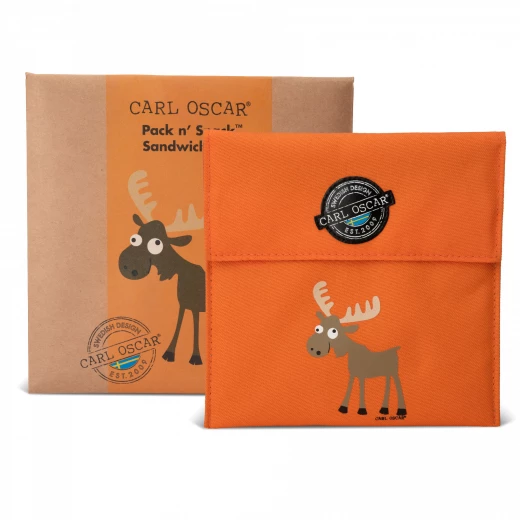 Carl Oscar - Pack 'n Snack - Sandwich bag - reusable sandwich bag - children Carl Oscar - Pack 'n Snack - Sandwich bag - reusable sandwich bag - children