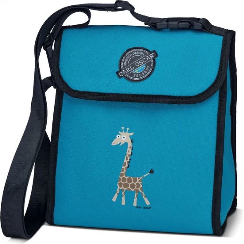 Carl Oscar Pack n' Snack™ - Cooler Backpack - Giraffe Mint Double insulated Cooler Bag 5 Liters - Carl Oscar