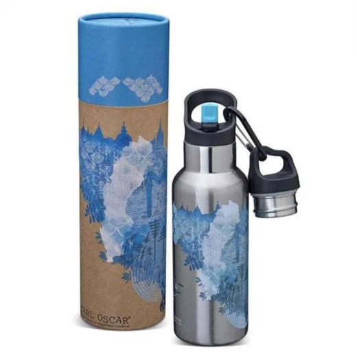 Carl Oscar Wisdom Templasque Thermal Bottle 0.5 L - Turquoise Carl Oscar Wisdom Templasque Thermal Bottle 0.5 L - Turquoise