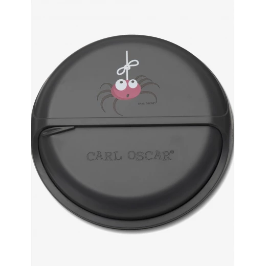 Carl Oscar SnackDISC™, Kids - Grey - Lunch boxes Carl Oscar SnackDISC™, Kids - Grey - Lunch boxes