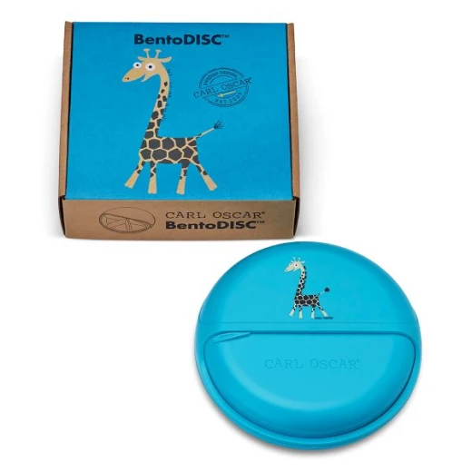 Carl Oscar BIG SnackDISC™ 5-chamber rotating snack container Turquoise Carl Oscar BIG SnackDISC™ 5-chamber rotating snack container Turquoise
