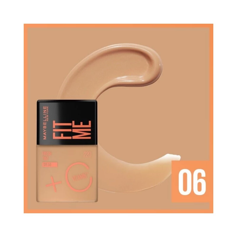 Maybelline New York Fit Me Fresh Tint SPF 50 with Brightening Vitamin C 06 - Maybelline