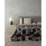 طقم فراش ديجيتال بأبعاد 200x220 سم من إنجلش هوم بتصميم جيوديسيك. - انجلش هوم