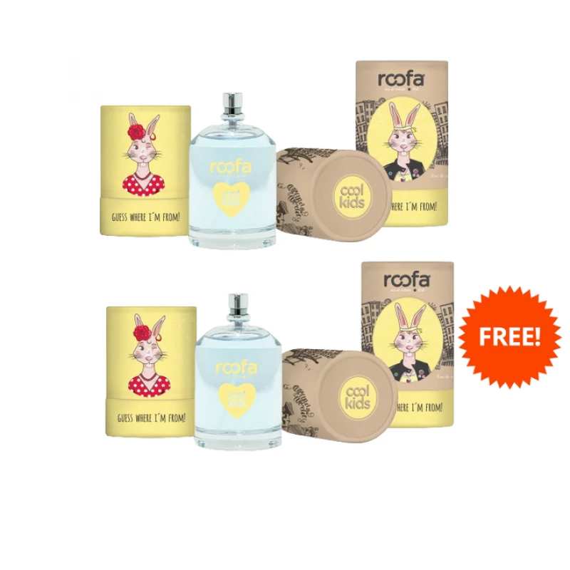 عطر روفا للبنات ,اسبانيا+ القطعة الثانية مجاناً , 100 مل - روفا