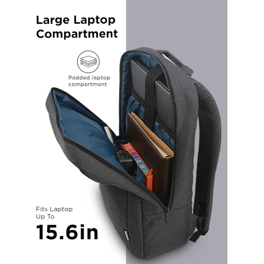 حقيبة ظهر لاب توب مقاس 15.6 بوصة، أسود, لينوفو - لينوفو - Image 5