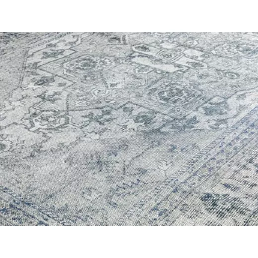 سجادة ديكورية من الشينيل المنسوجة 153*230 سم  أزرق رمادي من انجلش هون - انجلش هوم - Image 2