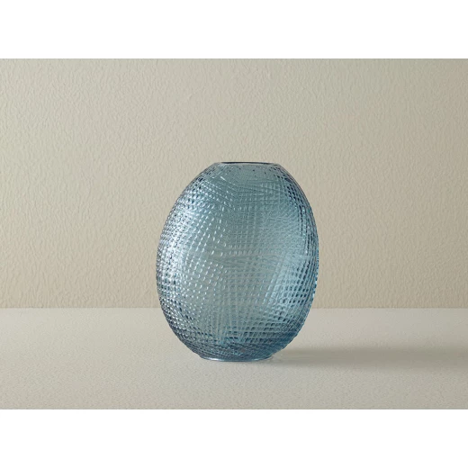 مزهرية زجاجية لاسي 25x10,5x13 سم سيلادون, انجلش هوم مزهرية زجاجية لاسي 25x10,5x13 سم سيلادون, انجلش هوم