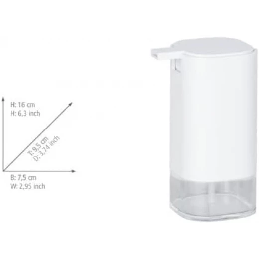 Wenko Liquid Soap Dispenser Oria, White - Winko - Image 3