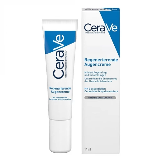 CeraVe Eye Repair Cream For Dark Circles And Puffiness With Hyaluronic Acid 14ml CeraVe Eye Repair Cream For Dark Circles And Puffiness With Hyaluronic Acid 14ml