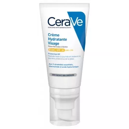 CeraVe AM Facial Moisturizing Lotion SPF30 with Hyaluronic Acid 52ml - CeraVe - Image 2