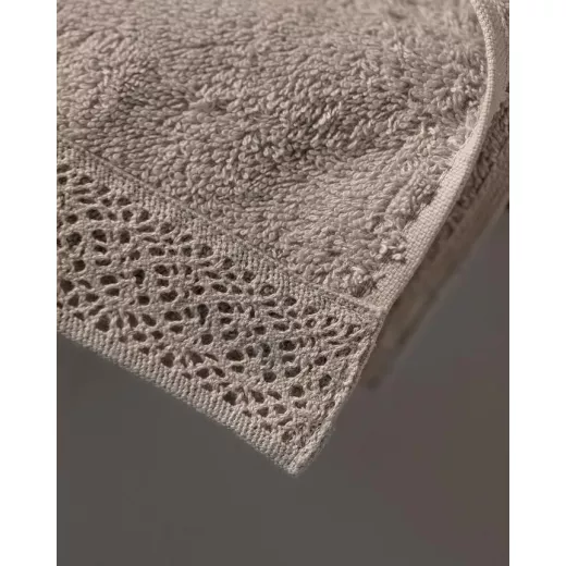 منشفة يد أنجيليك - رمادي - 30*45 سم من مدام كوكو - مدام كوكو - Image 2