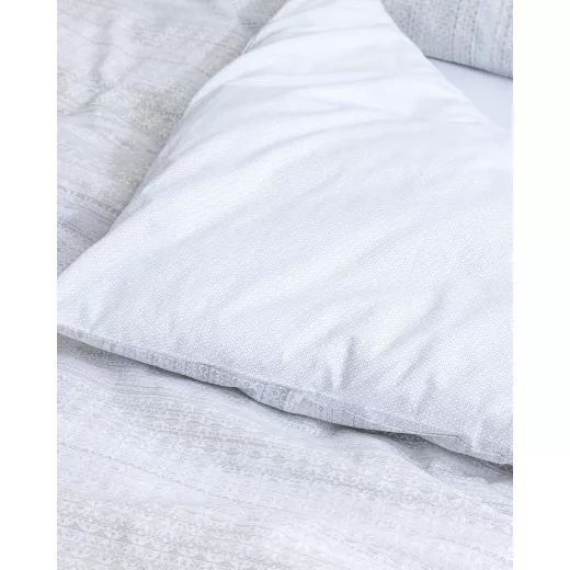 نيور – طقم غطاء لحاف مطبوع بطبعة رانفورس من مدام – بيج  مدام كوكو - مدام كوكو - Image 3