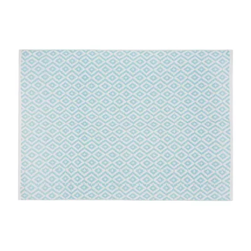 Aratextil Carpet Cotton 120x160 Trenzado, Blue - Aratextil