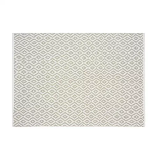 Aratextil Carpet Cotton 120x160 Trenzado, Grey Aratextil Carpet Cotton 120x160 Trenzado, Grey