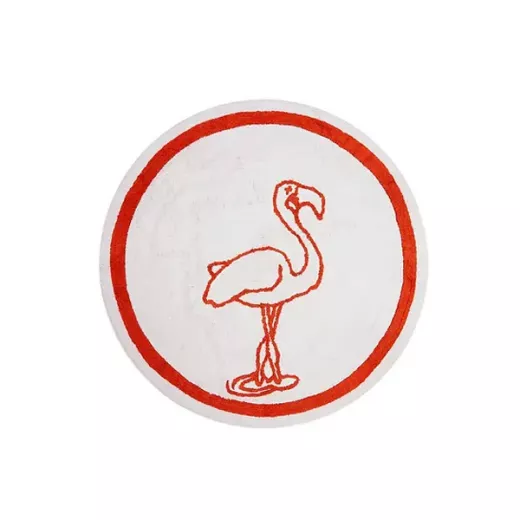 Aratextil Carpet Cotton 140cm Round, Flamingo Aratextil Carpet Cotton 140cm Round, Flamingo